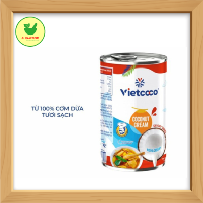 Nơi nhập dữ liệu Nước cốt Dừa tươi VIETCOCO – Món mặn 160ml
